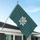 Black Watch Ancient Tartan Crest House Flag